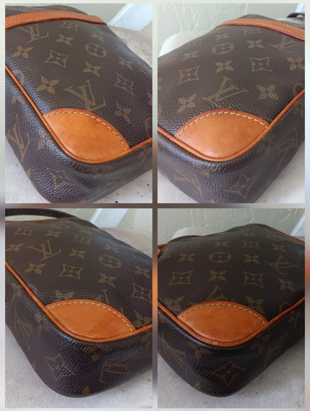 Louis Vuitton EUC ✨️Vintage 2000 Danube Monogram Crossbody Bag - Picture 10 of 15
